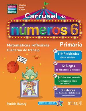 CARRUSEL DE NÚMEROS 6 PRIMARIA