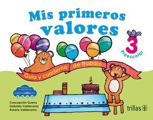 MIS PRIMEROS VALORES, PREESCOLAR 3