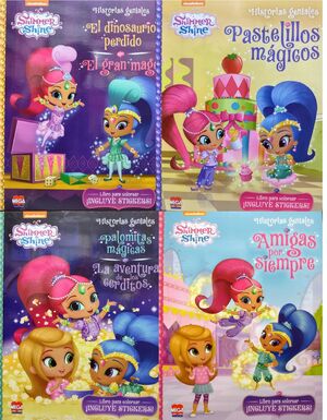 SHIMMER AND SHINE. HISTORIAS PARA COLOREAR COLECCIÓN