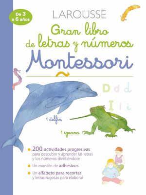 GRAN LIBRO DE LETRAS Y NÚMEROS MONTESSORI