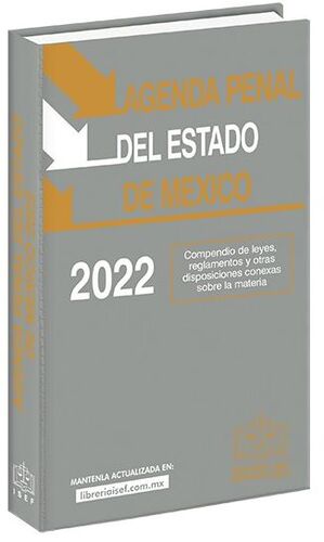 AGENDA PENAL DEL ESTADO DE MÉXICO 2022