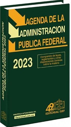 AGENDA DE LA ADMINISTRACIÓN PÚBLICA FEDERAL 2023