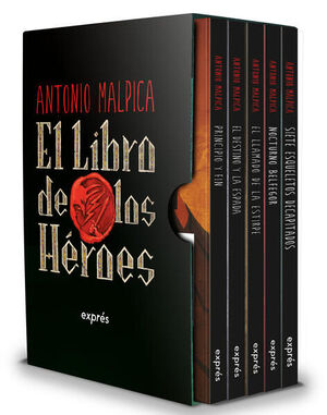 SERIE EL LIBRO DE LOS HÉROES PAQUETE CON 5 VOLÚMENES