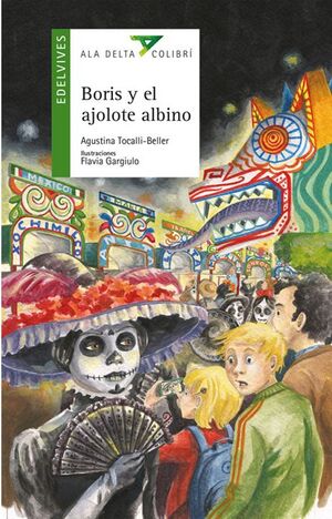 BORIS Y EL AJOLOTE ALBINO