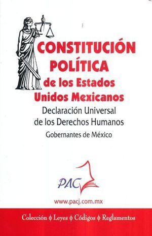 CONSTITUCIÓN POLÍTICA DE LOS ESTADOS UNIDOS MEXICANOS 2024