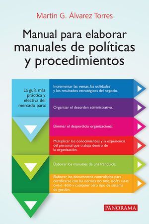 MANUAL PARA ELABORAR MANUALES DE POLÍTICA Y PROCEDIMIENTOS