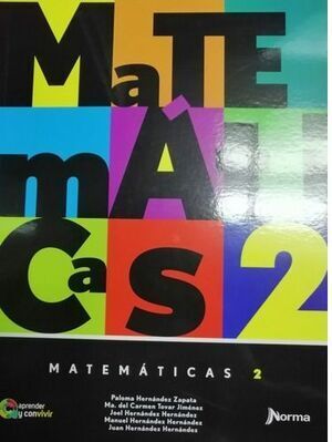 MATEMÁTICAS 2 SEC APRENDER Y CONVIVIR