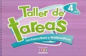 TALLER DE TAREAS 4 AÑOS LECTOESCRITURA  Y MATEMÁTICAS