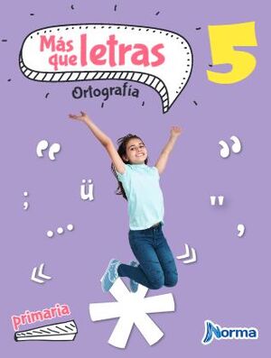 MÁS QUE LETRAS 5 PRIMARIA