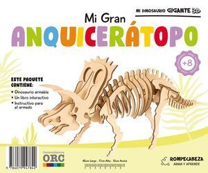 MI DINOSAURIO GIGANTE 3D ANQUICERATOPO