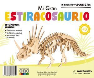 MI DINOSAURIO GIGANTE 3D ESTIRACOSAURIO