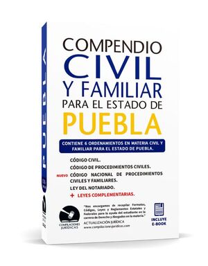 COMPENDIO CIVIL Y FAMILIAR PARA EL ESTADO DE PUEBLA