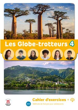 LES GLOBE-TROTTEURS 4 CAHIER DEXERCICES + AUDIO DESCARGABLE
