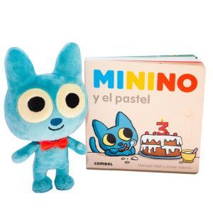 PAQUETE: MININO Y EL PASTEL + PELUCHE
