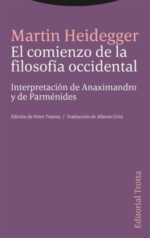 COMIENZO DE LA FILOSOFIA OCCIDENTAL, EL