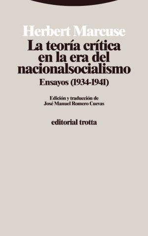 TEORIA CRITICA EN LA ERA DEL NACIONALSOCIALISMO
