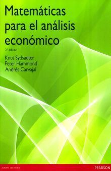 MATEMÁTICAS PARA EL ANÁLISIS ECONÓMICO