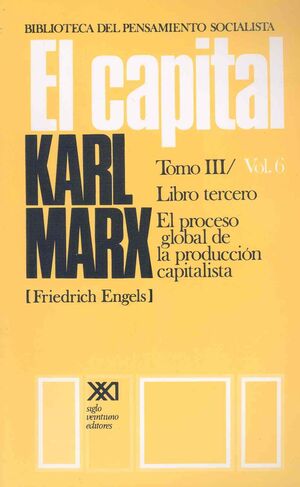 CAPITAL, EL. TOMO III/VOL. 6