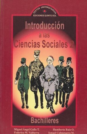 INTRODUCCIÓN A LAS CIENCIAS SÓCALES  2 BACHILLERES