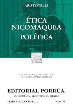 ÉTICA NICOMAQUEA · POLÍTICA