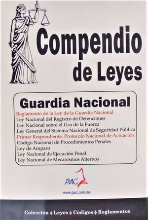COMPENDIO DE LEYES GUARDIA NACIONAL TOMO II