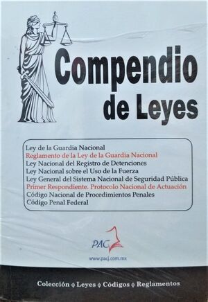 COMPENDIO DE LEYES GUARDIA NACIONAL TOMO III